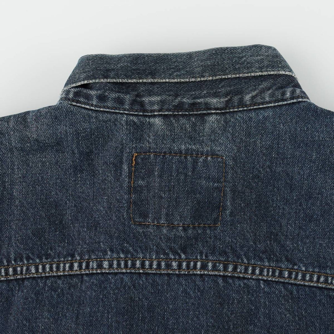 1990'S Levi's 70503-0255 Denim Jacket, Men's Size XL (approx.), Vintage cotton blue type Vintage Second Hand