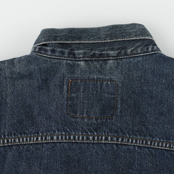 1990'S Levi's 70503-0255 Denim Jacket, Men's Size XL (approx.), Vintage cotton blue type Vintage Second Hand