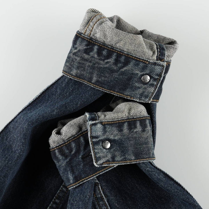 1990'S Levi's 70503-0255 Denim Jacket, Men's Size XL (approx.), Vintage cotton blue type Vintage Second Hand