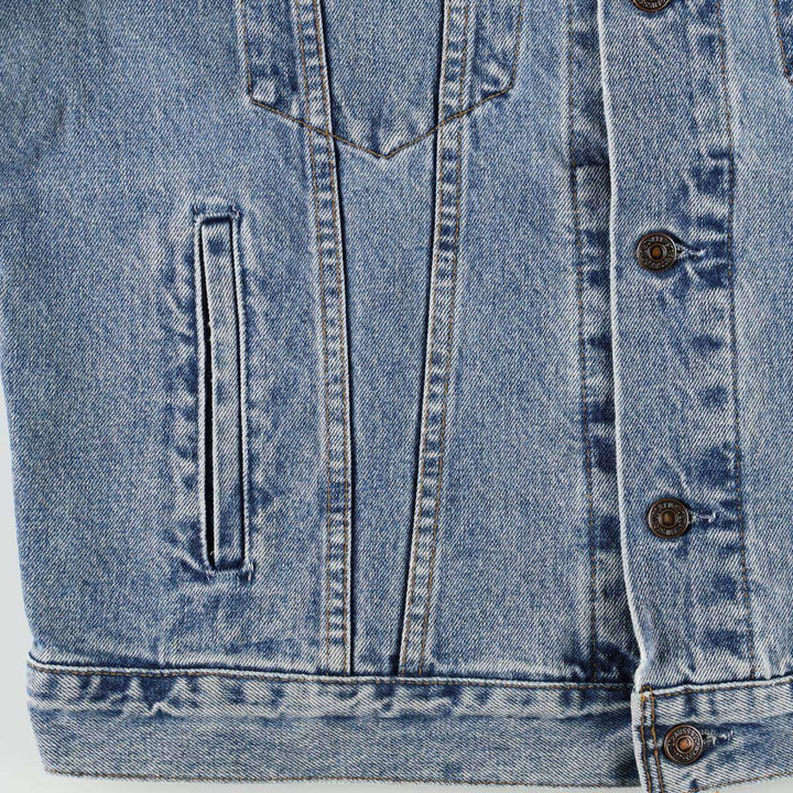 90'S Levi's 70503-0216 denim jacket, denim jacket, men's size L, vintage cotton blue type Vintage Second Hand