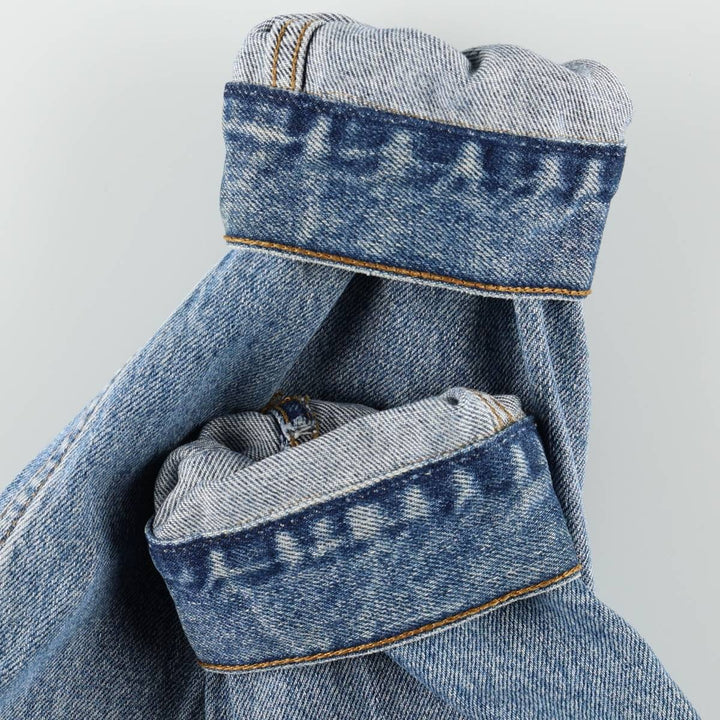 90'S Levi's 70503-0216 denim jacket, denim jacket, men's size L, vintage cotton blue type Vintage Second Hand