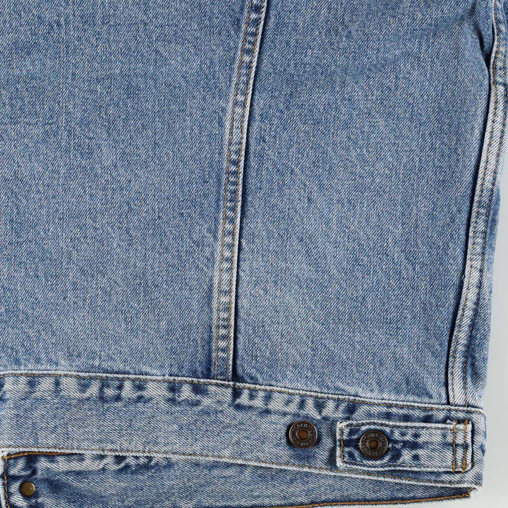 90'S Levi's 70503-0216 denim jacket, denim jacket, men's size L, vintage cotton blue type Vintage Second Hand