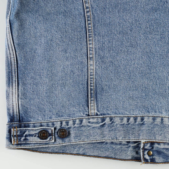 90'S Levi's 70503-0216 denim jacket, denim jacket, men's size L, vintage cotton blue type Vintage Second Hand