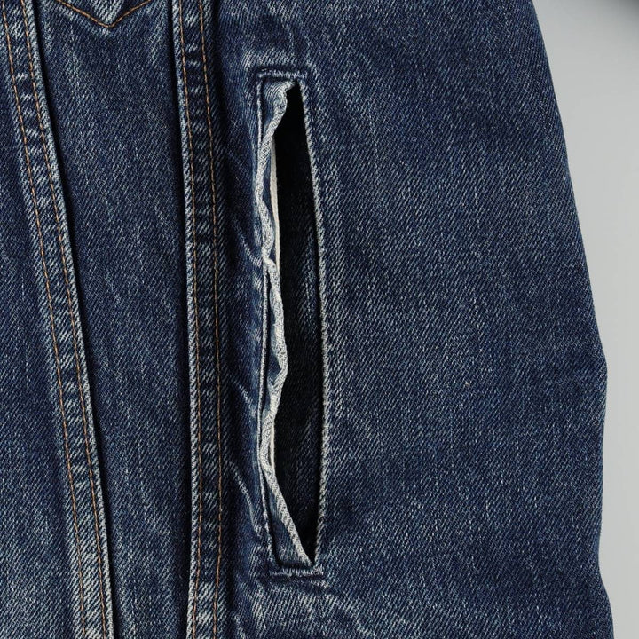 1990'S Levi's 70503-0401 Euro Model Denim Jacket (Men's Size L equivalent) Vintage cotton blue type Vintage Second Hand
