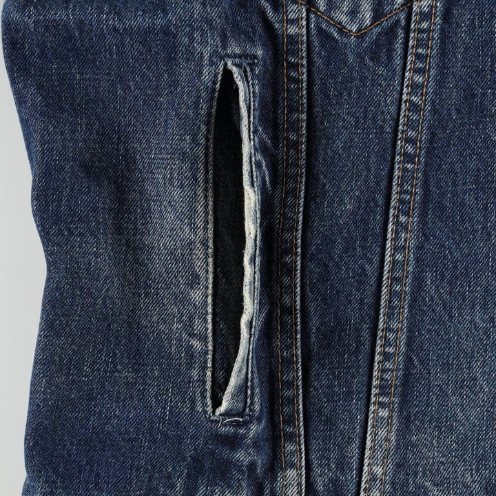 1990'S Levi's 70503-0401 Euro Model Denim Jacket (Men's Size L equivalent) Vintage cotton blue type Vintage Second Hand