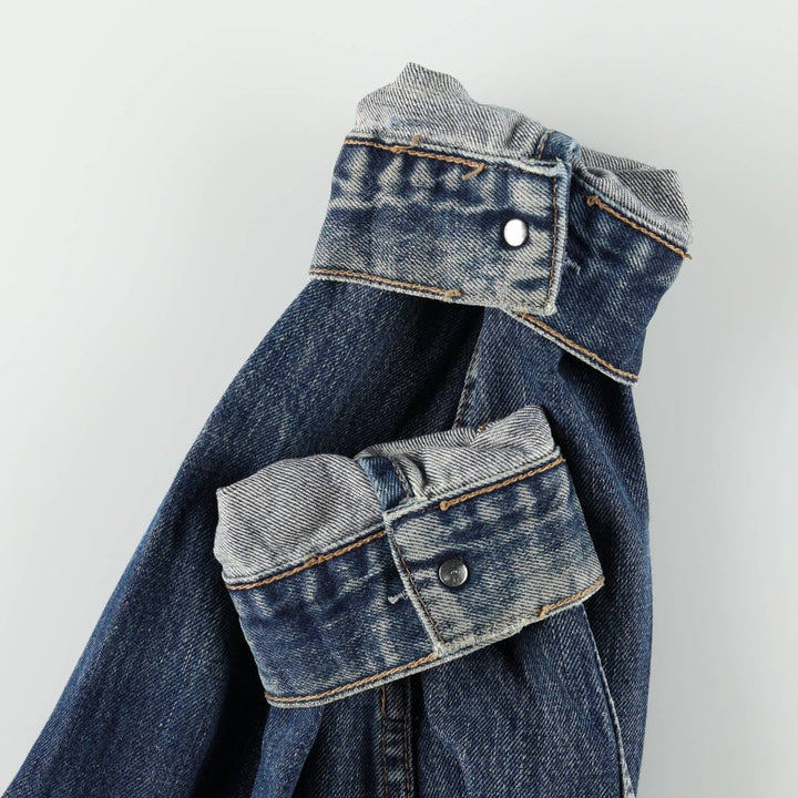 1990'S Levi's 70503-0401 Euro Model Denim Jacket (Men's Size L equivalent) Vintage cotton blue type Vintage Second Hand