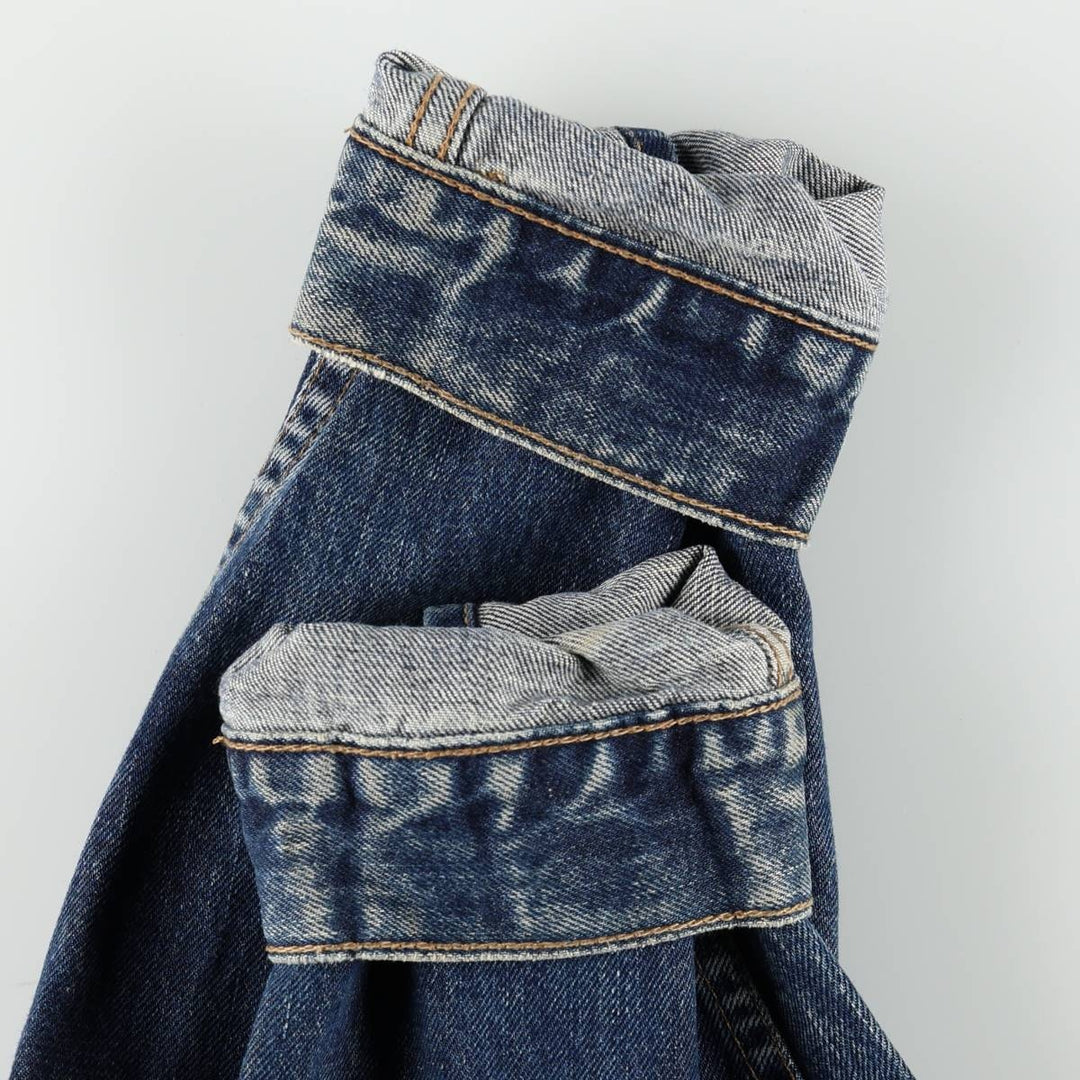 1990'S Levi's 70503-0401 Euro Model Denim Jacket (Men's Size L equivalent) Vintage cotton blue type Vintage Second Hand
