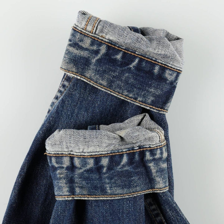 1990'S Levi's 70503-0401 Euro Model Denim Jacket (Men's Size L equivalent) Vintage cotton blue type Vintage Second Hand