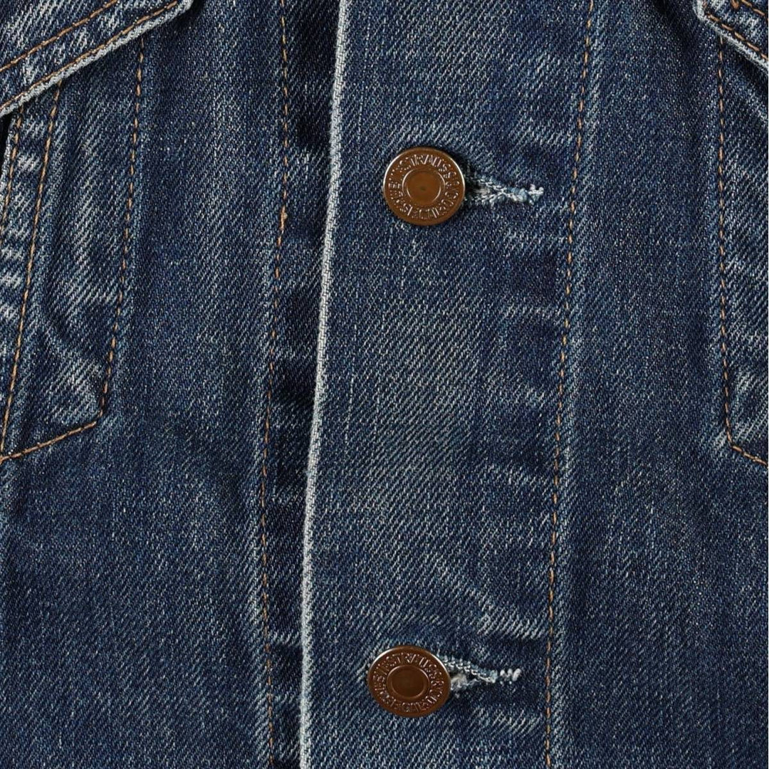 2000'S Levi's 70500-0408 Euro Model Denim Jacket (Men's Size L) cotton blue type Vintage Second Hand