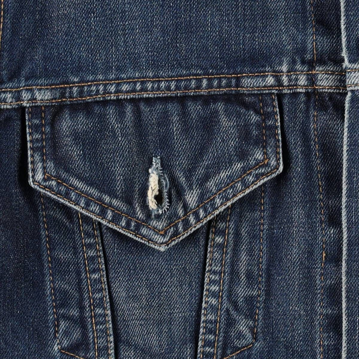 2000'S Levi's 70500-0408 Euro Model Denim Jacket (Men's Size L) cotton blue type Vintage Second Hand