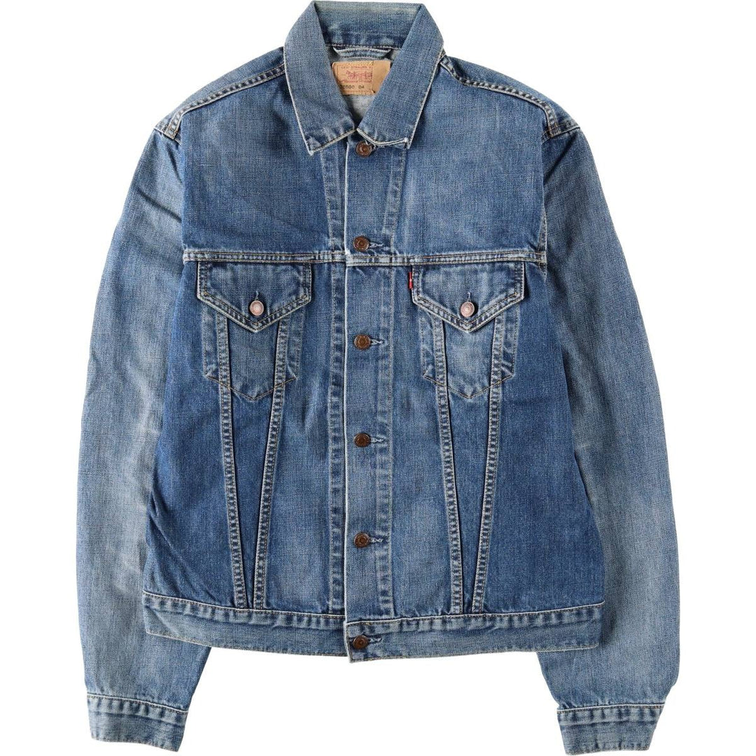 2000'S Levi's 70500-0460 Euro Model Denim Jacket (Men's XL equivalent) cotton blue type Vintage Second Hand