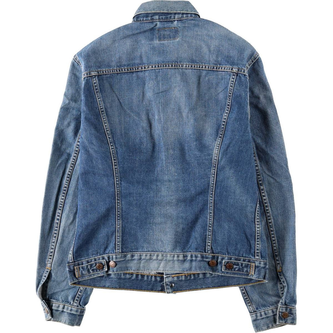 2000'S Levi's 70500-0460 Euro Model Denim Jacket (Men's XL equivalent) cotton blue type Vintage Second Hand