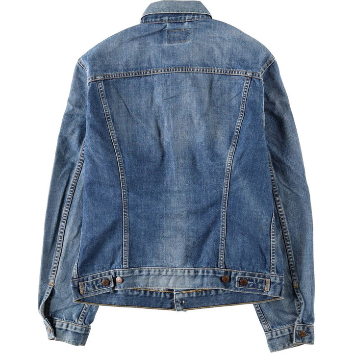 2000'S Levi's 70500-0460 Euro Model Denim Jacket (Men's XL equivalent) cotton blue type Vintage Second Hand
