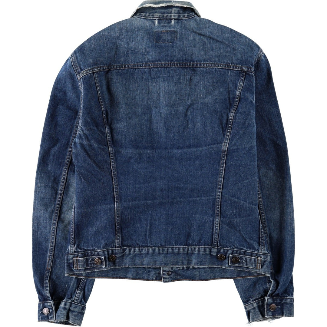 2000'S Levi's 70500-0474 Euro Model Denim Jacket, Men's Size XL cotton blue type Vintage Second Hand