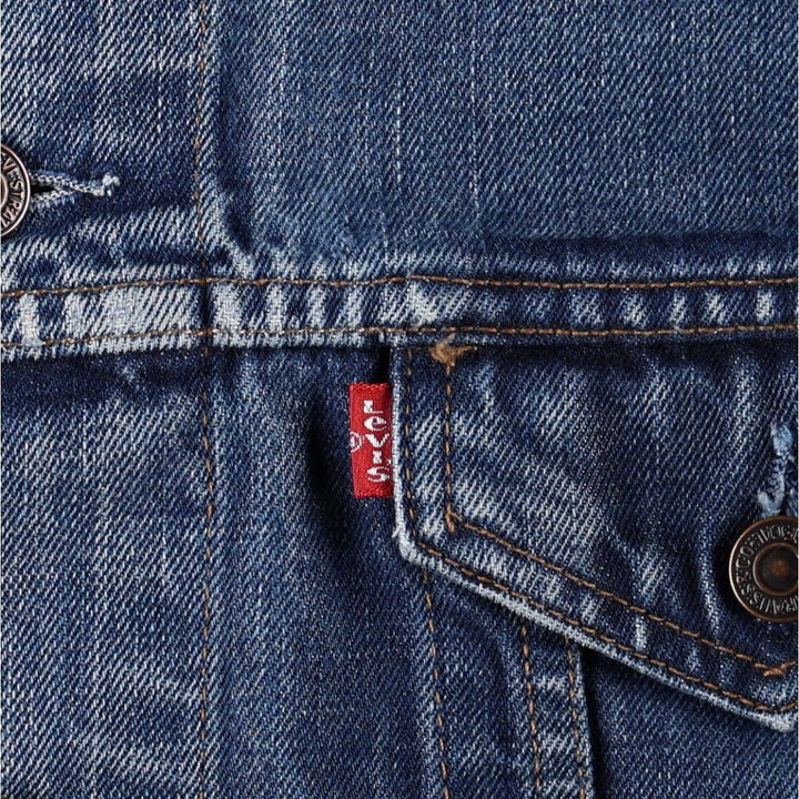 2000'S Levi's 70500-0474 Euro Model Denim Jacket, Men's Size XL cotton blue type Vintage Second Hand
