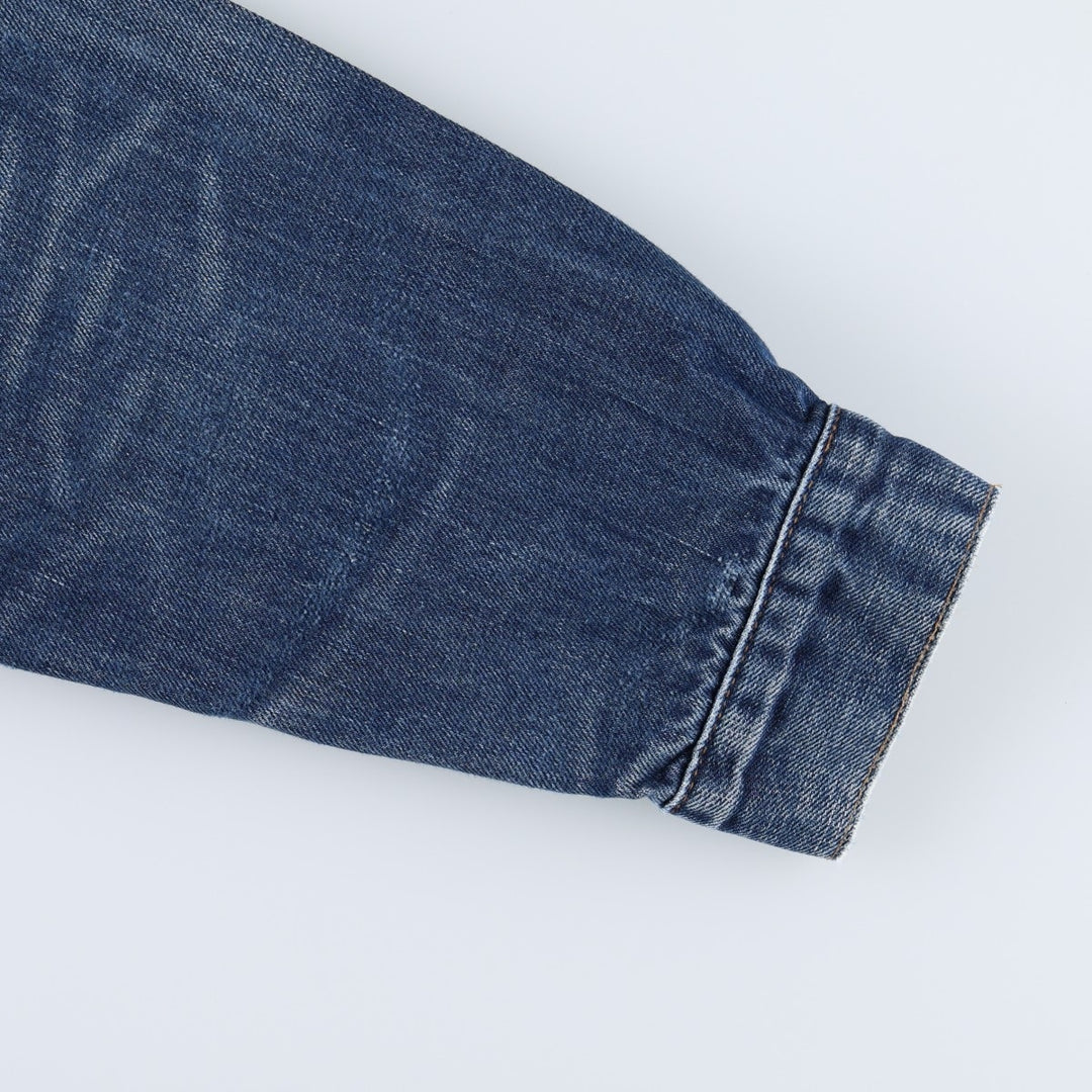 2000'S Levi's 70500-0474 Euro Model Denim Jacket, Men's Size XL cotton blue type Vintage Second Hand