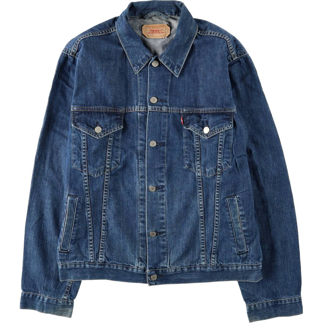 Levi's 72510 Denim Jacket (Men's Size L equivalent) cotton blue type Vintage Second Hand