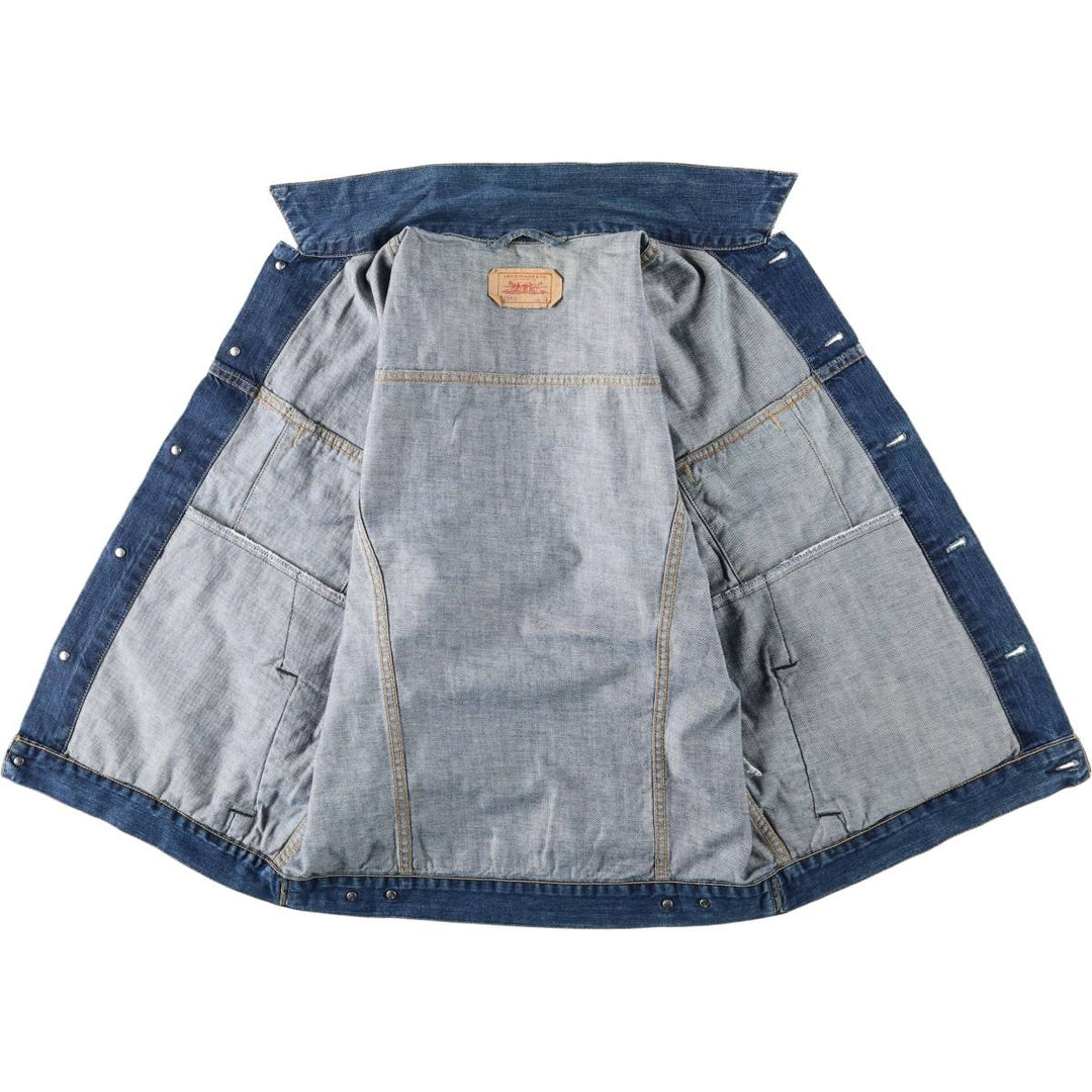 Levi's 72510 Denim Jacket (Men's Size L equivalent) cotton blue type Vintage Second Hand