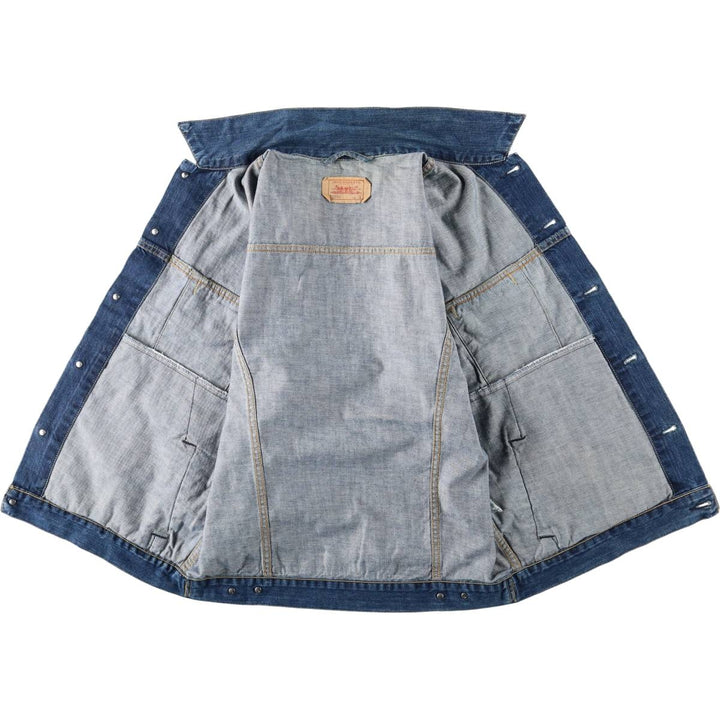 Levi's 72510 Denim Jacket (Men's Size L equivalent) cotton blue type Vintage Second Hand