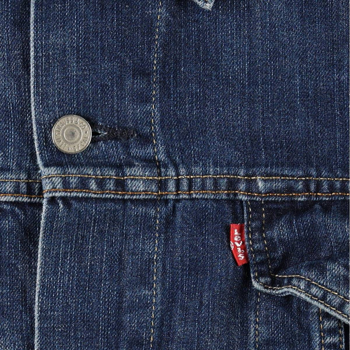 Levi's 72510 Denim Jacket (Men's Size L equivalent) cotton blue type Vintage Second Hand
