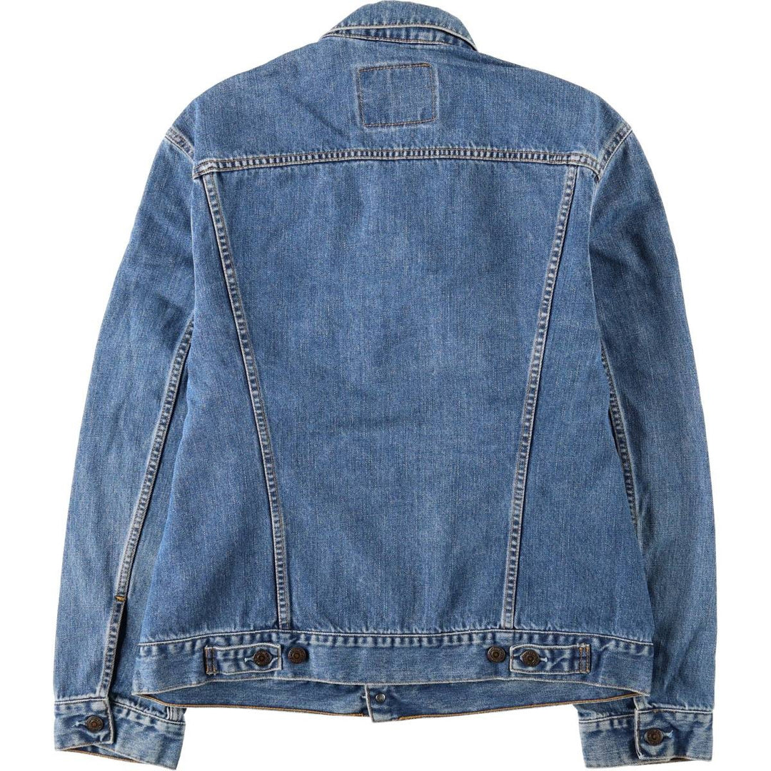 2000'S Levi's 70505-0414 Euro Model Denim Jacket (Men's Size L) cotton blue type Vintage Second Hand