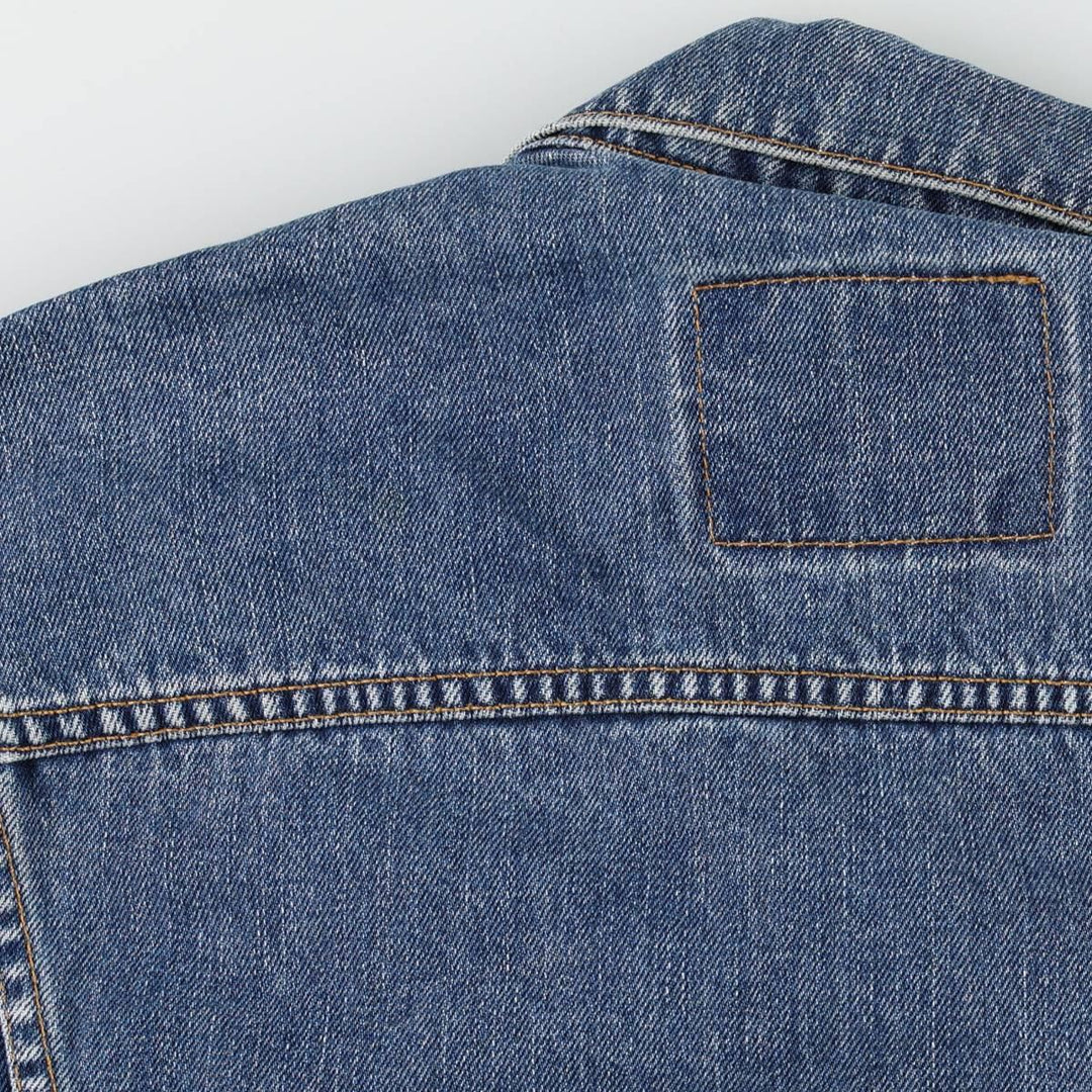 2000'S Levi's 70505-0414 Euro Model Denim Jacket (Men's Size L) cotton blue type Vintage Second Hand