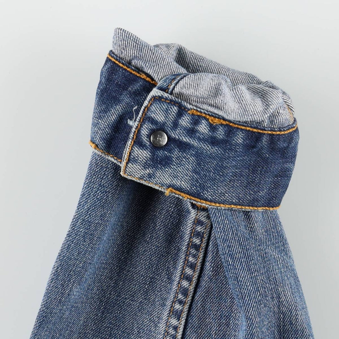 2000'S Levi's 70505-0414 Euro Model Denim Jacket (Men's Size L) cotton blue type Vintage Second Hand