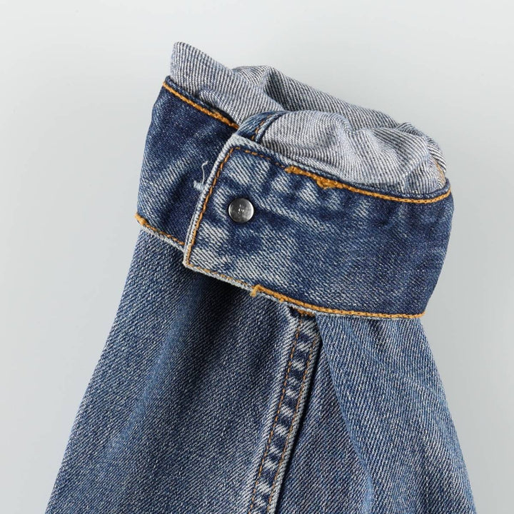 2000'S Levi's 70505-0414 Euro Model Denim Jacket (Men's Size L) cotton blue type Vintage Second Hand