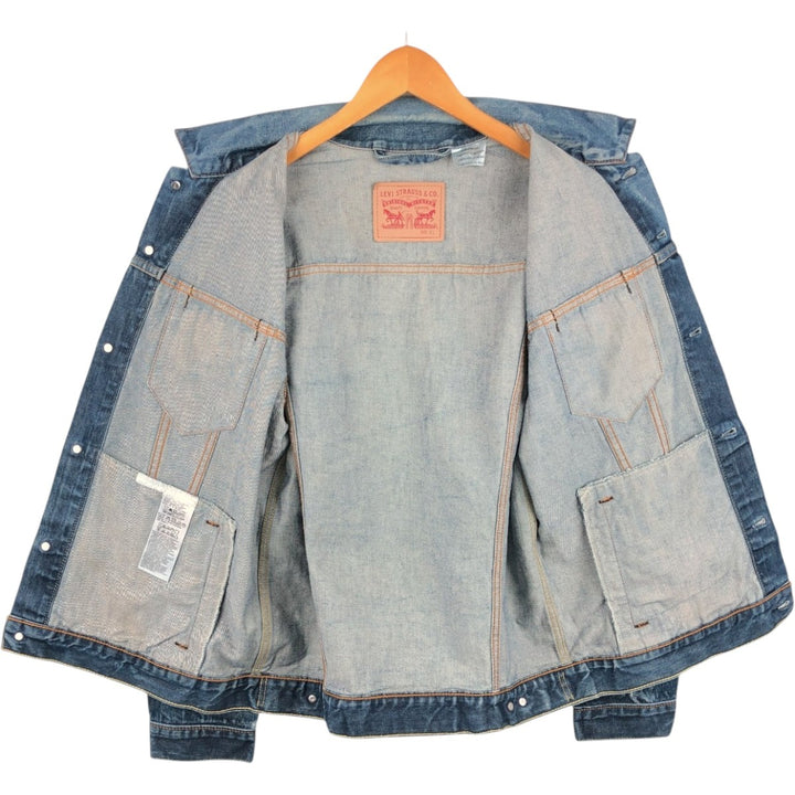 Levi's denim jacket, denim jacket, men's size XL cotton blue type Vintage Second Hand
