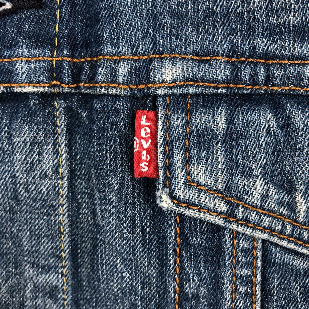 Levi's denim jacket, denim jacket, men's size XL cotton blue type Vintage Second Hand
