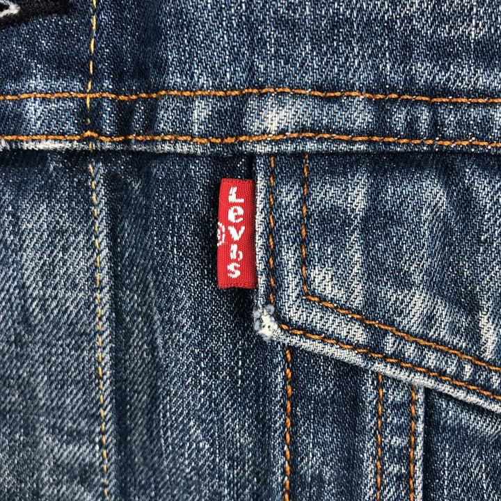 Levi's denim jacket, denim jacket, men's size XL cotton blue type Vintage Second Hand