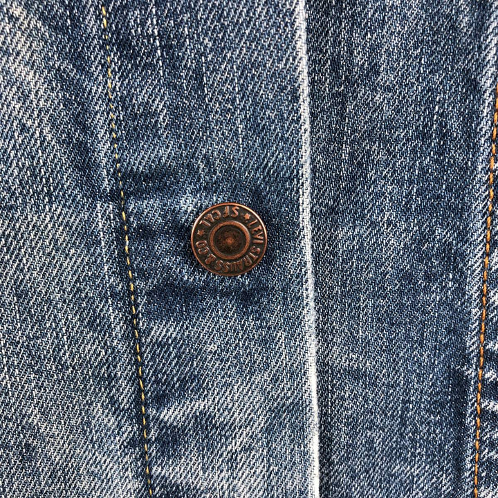 Levi's denim jacket, denim jacket, men's size XL cotton blue type Vintage Second Hand