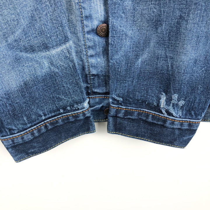 Levi's denim jacket, denim jacket, men's size XL cotton blue type Vintage Second Hand