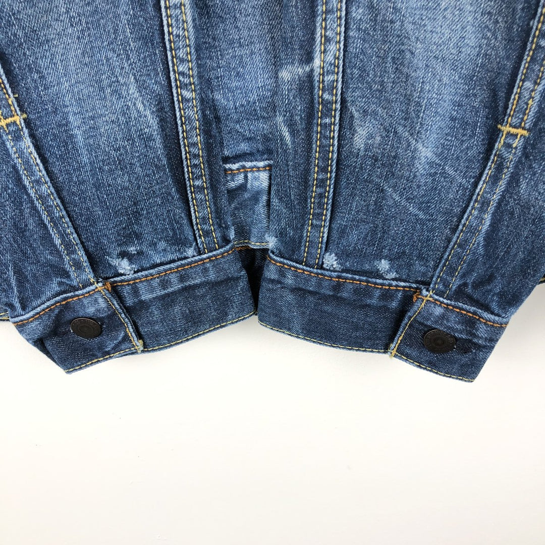 Levi's denim jacket, denim jacket, men's size XL cotton blue type Vintage Second Hand