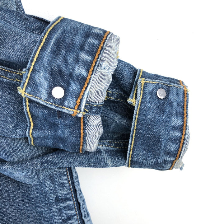 Levi's denim jacket, denim jacket, men's size XL cotton blue type Vintage Second Hand