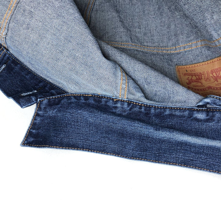 Levi's denim jacket, denim jacket, men's size L, vintage cotton blue type Vintage Second Hand