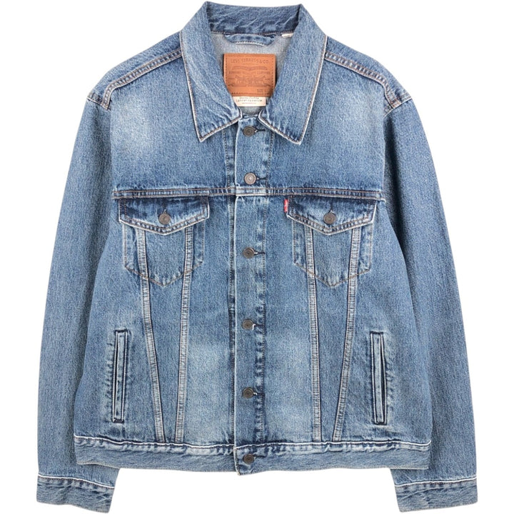 Levi's Premium denim jacket (men's size L equivalent) unclear blue type Vintage Second Hand
