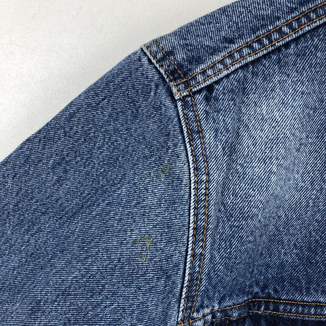 Levi's Premium denim jacket (men's size L equivalent) unclear blue type Vintage Second Hand
