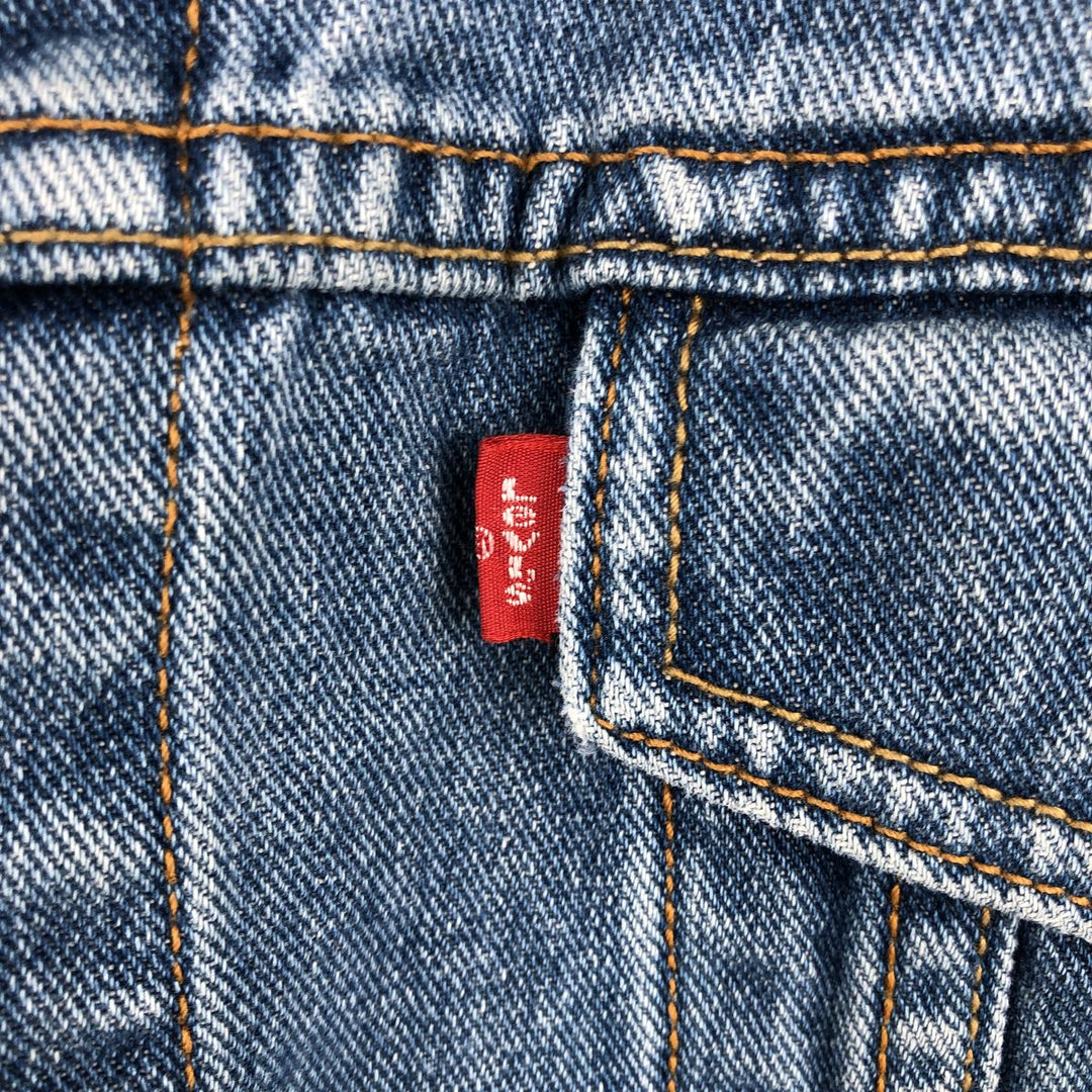 Levi's 70507-0238 Denim Jacket, Men's Size XL (approx.), Vintage cotton blue type Vintage Second Hand