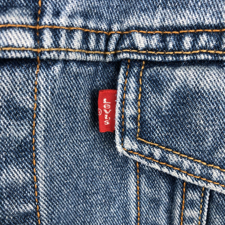 Levi's 70507-0238 Denim Jacket, Men's Size XL (approx.), Vintage cotton blue type Vintage Second Hand