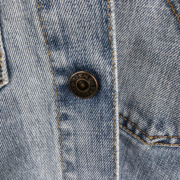 2000'S Levi's 70511-04 Denim Jacket (Men's Size M) cotton blue type Vintage Second Hand