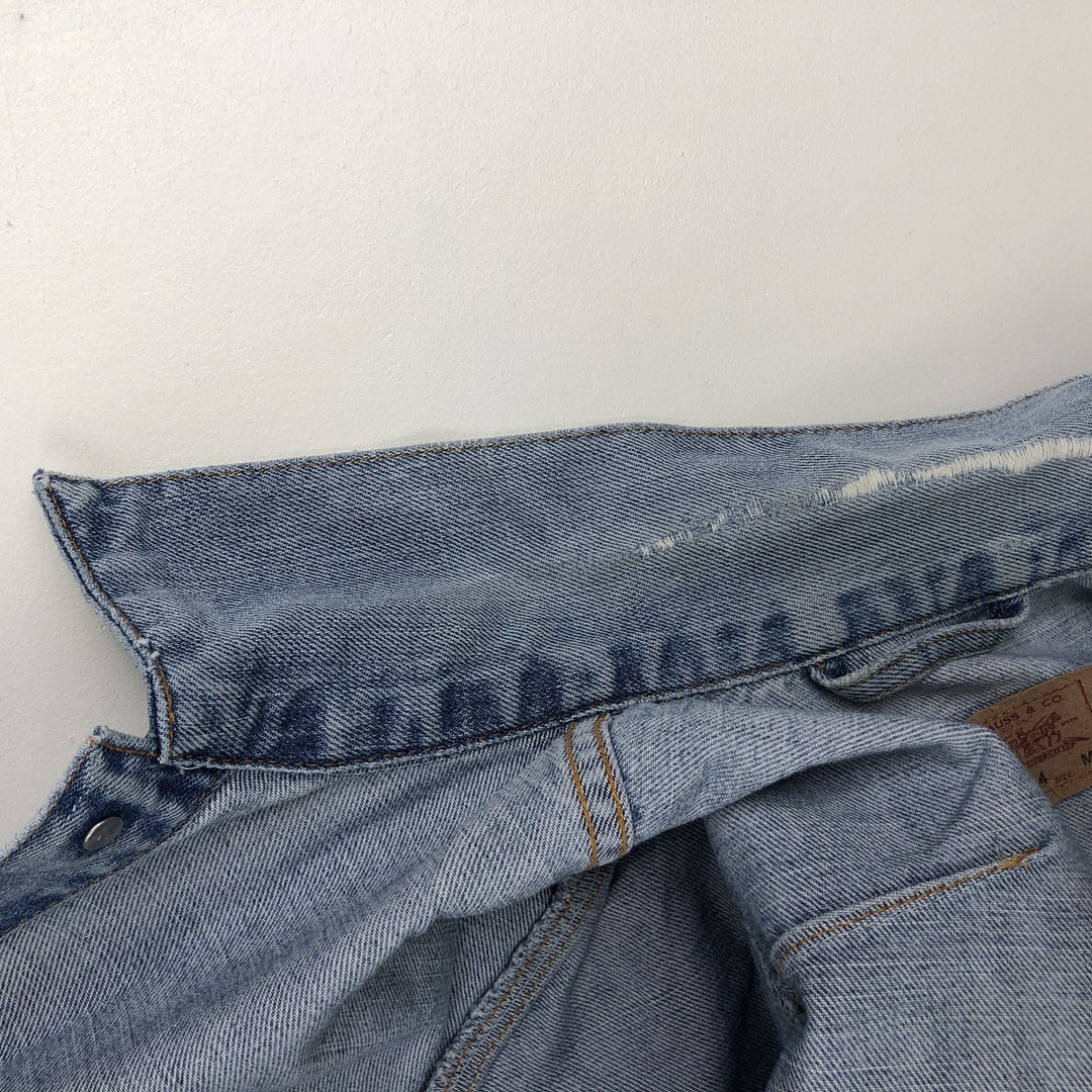 2000'S Levi's 70511-04 Denim Jacket (Men's Size M) cotton blue type Vintage Second Hand