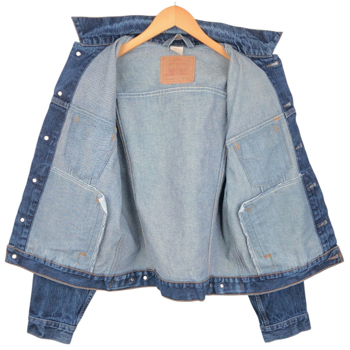2000'S Levi's 70516-4006 Denim Jacket (Men's Size M) unclear blue type Vintage Second Hand