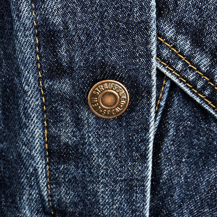 2000'S Levi's 70516-4006 Denim Jacket (Men's Size M) unclear blue type Vintage Second Hand