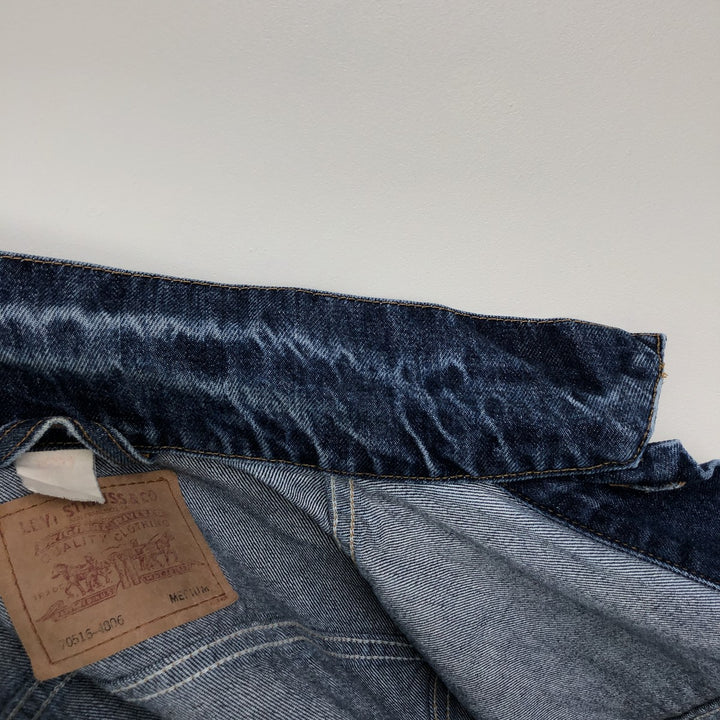 2000'S Levi's 70516-4006 Denim Jacket (Men's Size M) unclear blue type Vintage Second Hand