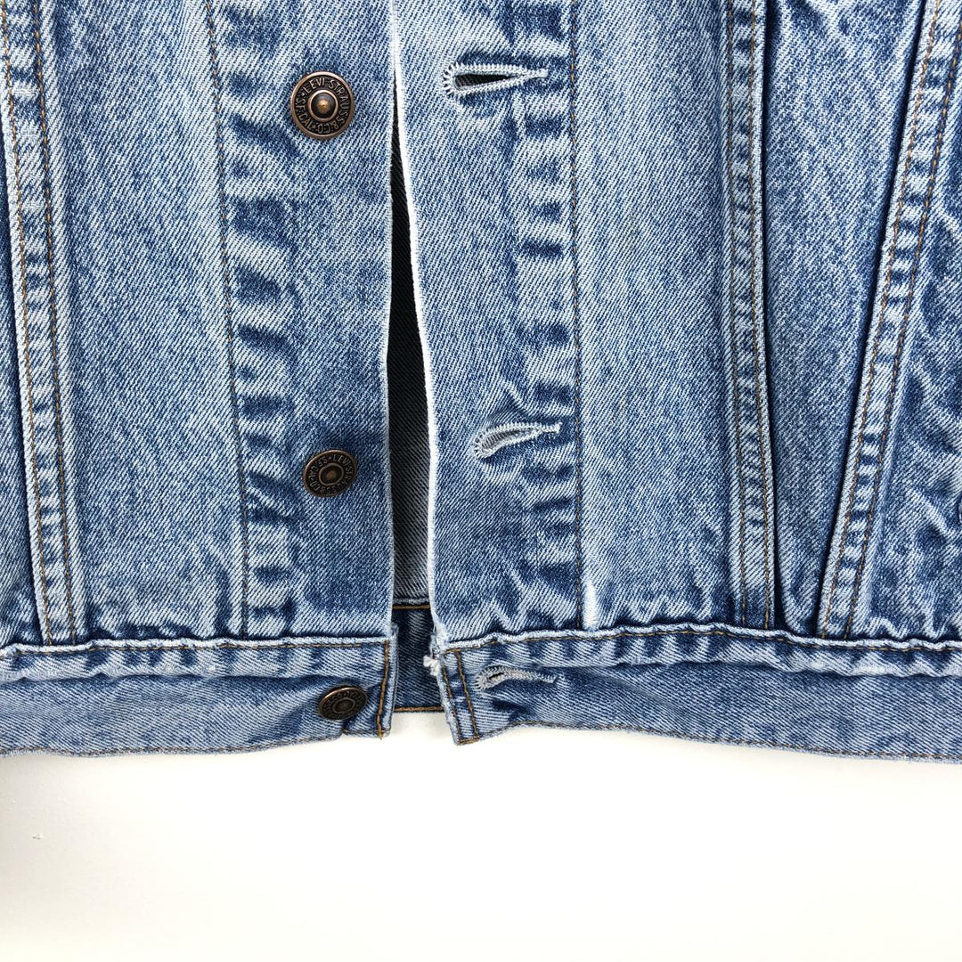 1990'S Levi's 70503-02 Denim Jacket (Men's Size S equivalent) Vintage cotton blue type Vintage Second Hand