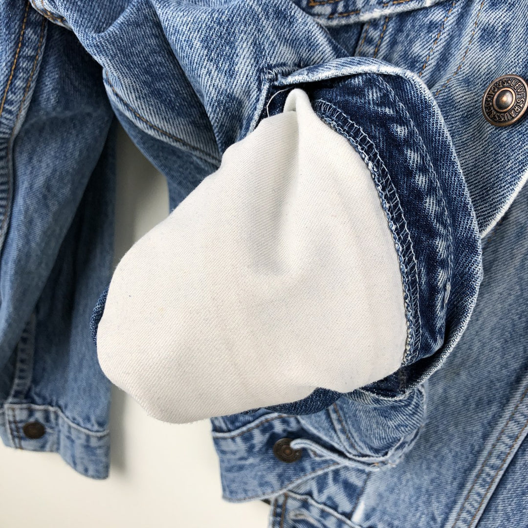 1990'S Levi's 70503-02 Denim Jacket (Men's Size S equivalent) Vintage cotton blue type Vintage Second Hand