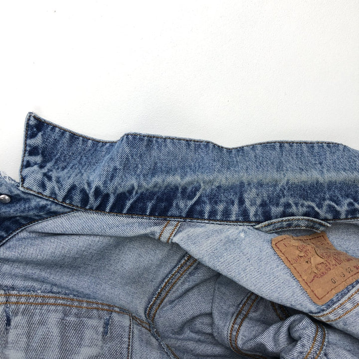 1990'S Levi's 70503-02 Denim Jacket (Men's Size S equivalent) Vintage cotton blue type Vintage Second Hand