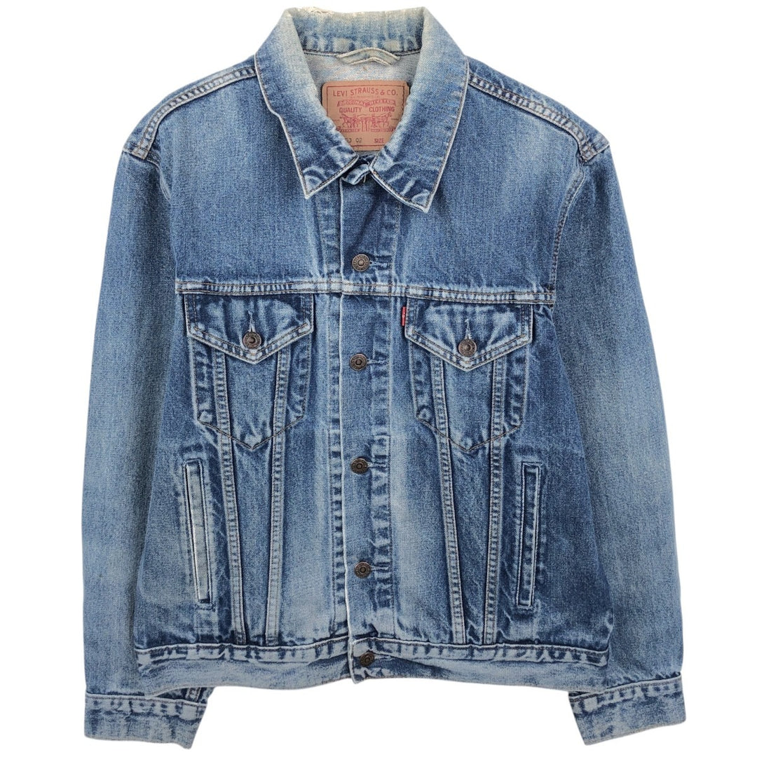 Levi's 70503-02 Denim Jacket, Men's Size Medium cotton blue type Vintage Second Hand