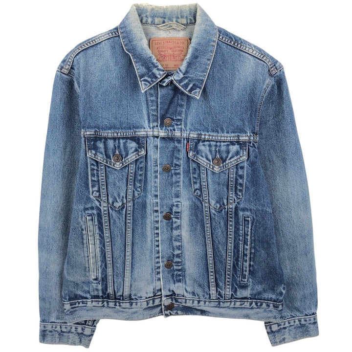 Levi's 70503-02 Denim Jacket, Men's Size Medium cotton blue type Vintage Second Hand